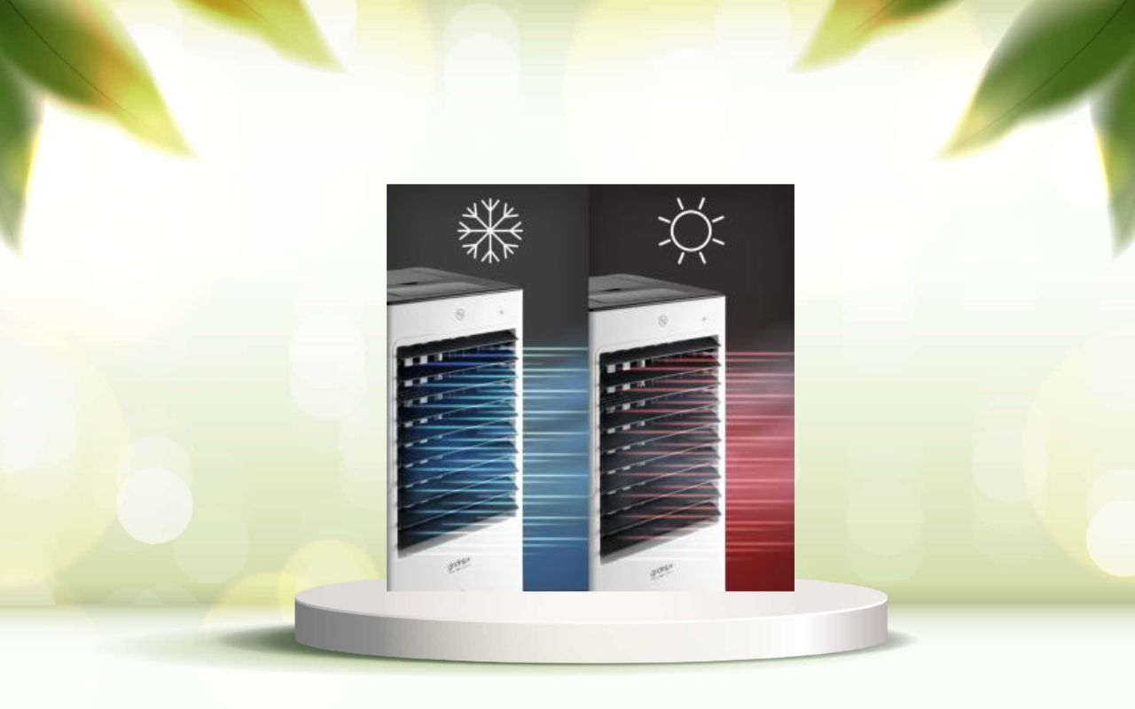 EKO‑AIR 3‑in‑1: raffrescatore, scaldino e umidificatore per comfort tutto l’anno