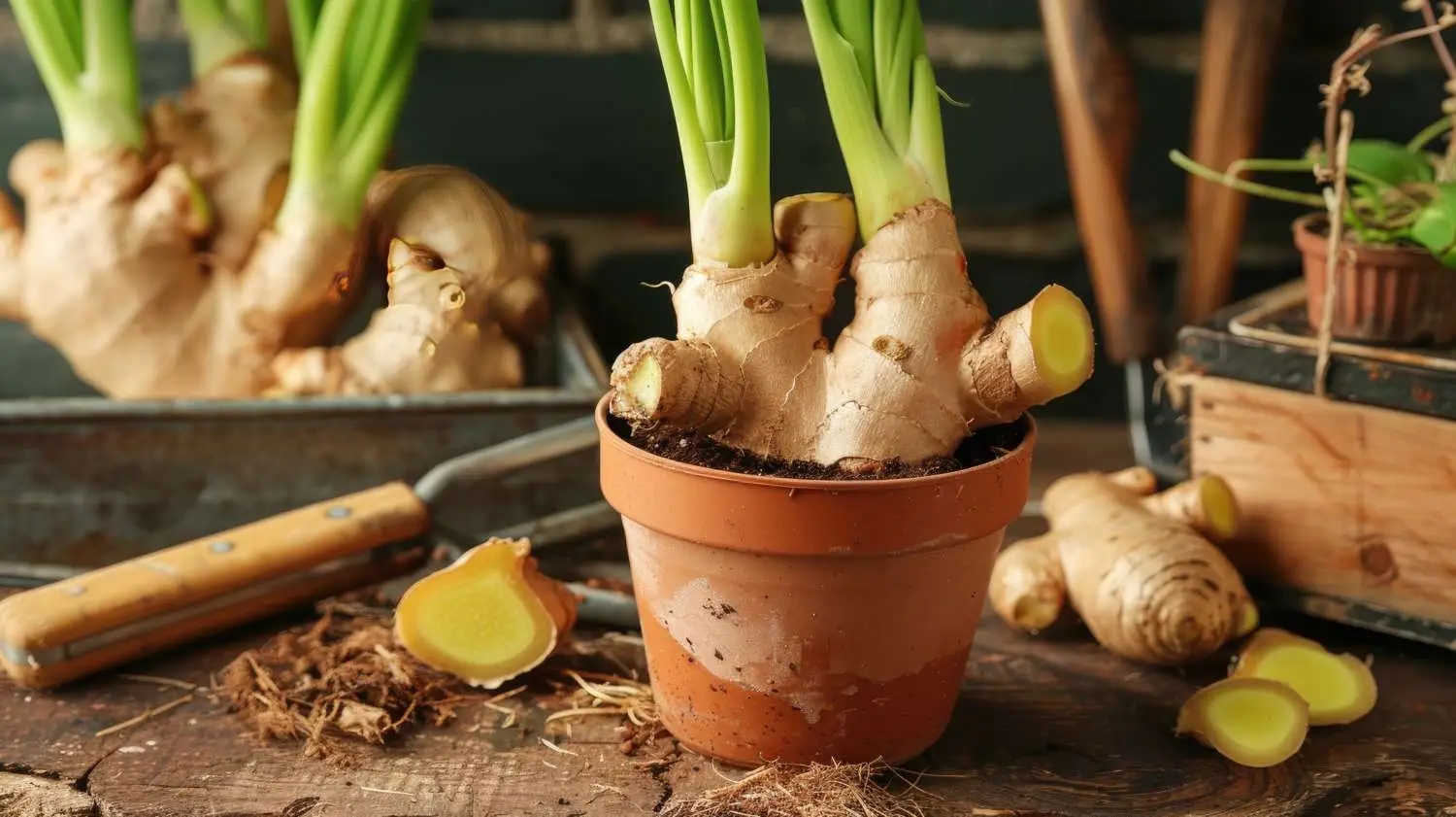 Come coltivare lo zenzero in casa partendo da un pezzo comprato al supermercato